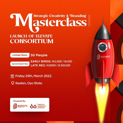 Masterclass Flyer Design, Masterclass Poster Design, Class Poster Ideas, Science Brochure, Masterclass Flyer, Modern Graphic Design Trends, Course Design, Class Poster, Flyers Design