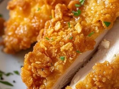 Ritz Crackers Chicken: A Crispy, Butter-Infused Delight You’ll Love! - NewsBreak Ritz Crackers Chicken, Homemade Iced Coffee Recipe, Cream Cheese Bars Recipe, Gumbo Recipe Sausage, Seasoned Crackers, Ritz Cracker Chicken, Cracker Chicken, Hamburger Helper Recipes, Caramelized Onions Recipe