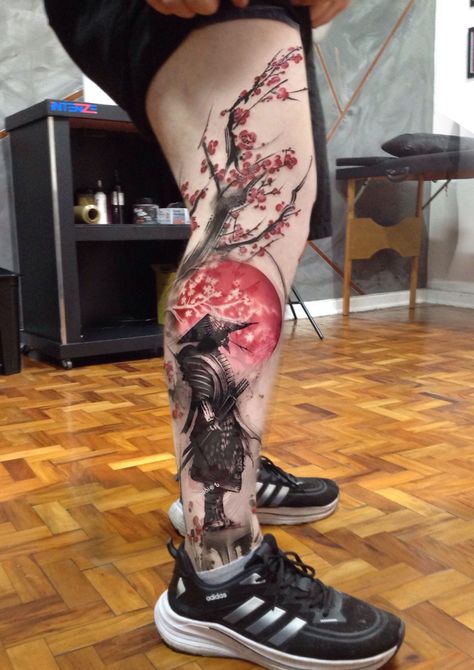 Goku With Tattoos, Oni Legs Tattoo, Samurai Tattoo Sleeve Men, Japan Tatoos Ideas, Asian Sleeve Tattoo Women, Japan Tattoo Leg, Traditional Japanese Tattoo Leg Sleeve, Japanese Arm Tattoo Men, Japan Leg Tattoo