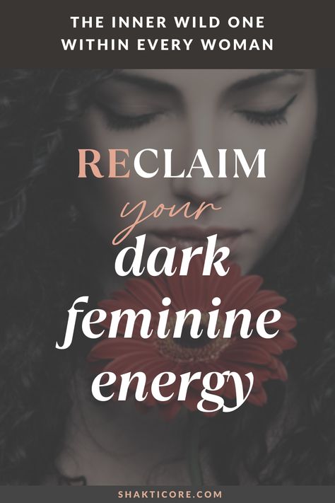 Reclaim your dark feminine energy sounds amazing but it can feel scary... Yet She holds the keys to healthy boundaries and manifesting our deepest desires. Discover how to work with your dark feminine for powerful inner transformation! Inner Transformation, Dark Feminine Energy, Sacred Masculine, Force Of Nature, Healthy Boundaries, Sacred Feminine, Dark Feminine, A Force, Spiritual Development