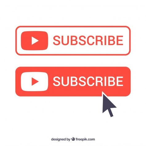 Youtube subscribe button set Free Vector | Free Vector #Freepik #freevector #logo #music #arrow #design Youtube Subscribe Button, Logo Music, Youtube Editing, Youtube Channel Ideas, Social Media Buttons, Youtube Design, Youtube Channel Art, Isometric Design, Travel Tech