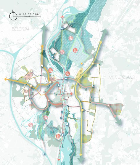 Danyi Xiang Urban Design Masterplan, Urban Scheme, Urban Diagram, Urban Graphics, Urban Mapping, Site Analysis Architecture, Cartography Map, Traffic Analysis, Urban Design Diagram