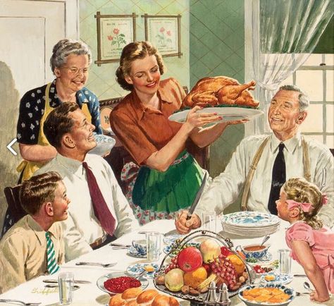 Sugar Pie Farmhouse » Blog Archive » 10 Tips for a Happy Thanksgiving! Happy Thanksgiving Images, Grafika Vintage, Retro Thanksgiving, Thanksgiving Pictures, Vintage Housewife, Thanksgiving Images, Thanksgiving Art, Vintage Thanksgiving, Thanksgiving Family