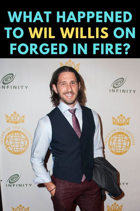 What happened to TV show host Wil Willis on Forged in Fire? Forged In Fire, Reality Television, What Happened, Famous People, Tv Shows, Fan, Tv, Celebrities