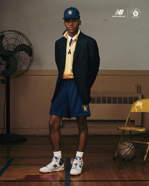 Aimé Leon Dore (@aimeleondore) • Instagram photos and videos Streetwear Editorial, College Boyfriend, High Fashion Editorial, Aime Leon Dore, Streetwear Sneakers, Eco Chic, Retro Sneakers, Navy Shorts, Female Poses