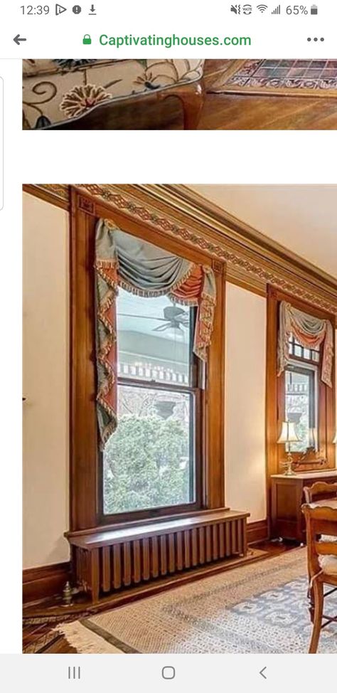 1920s Window Treatments, Victorian Window Treatments, Sidelight Windows, Victorian Windows, 1920 Art, 1920 Art Deco, Tudor House, Art Deco Home, Victorian Homes