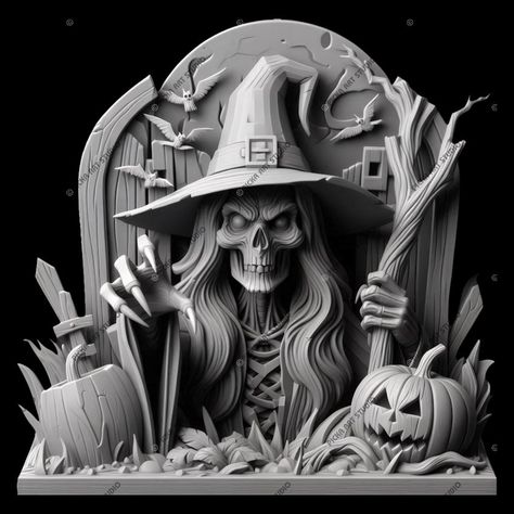 Step into a world of enchanting spookiness with our Graveyard Witch 3D Illusion Laser Engraving File, perfect for Halloween enthusiasts and gothic art lovers alike. This unique digital file showcases a hauntingly beautiful western witch, elegantly crafted for use with CO2 lasers, diode systems, Glowforge, and xTool machines. Imagine transforming your creations with a design that captures the darker side of artistry, evoking both intrigue and charm. Crafted with authenticity in mind, this digital Western Witch, Witch Design, 3d Illusion, Gothic Halloween, Lasercut Design, Diode, Gothic Art, Graveyard, Halloween Witch