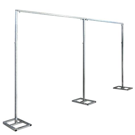 PRICES MAY VARY. 【Functional】 L: 6m/20 ft, H: 3m/10ft, large support curtain frame wedding background stand enough to reuse in various major event stage decoration or studio photography. For garden wedding party, event background support, hanging curtain display, photography trade show display, indoor outdoor celebration host 【Material 】Carbon steel material not rust, strong load-bearing will not collapse, easy to clean. Large base support to stand on the ground steadily, 17.63Ib heavy duty back Curtain Frame, Party Backdrop Stand, Stage Decoration Photos, Photo Booth Wall, Drape Backdrop, Photography Booth, Pipe And Drape Backdrop, Birthday Party Photography, Curtain Backdrops