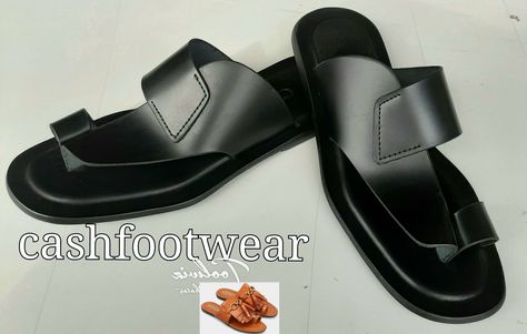 Pam Sandals For Men, Pam Slippers For Men, Palm Slippers, Gents Slippers, Chigago Bulls, Casual Leather Sandals, Mens Sandals Fashion, Leather Slippers For Men, Latest African Men Fashion