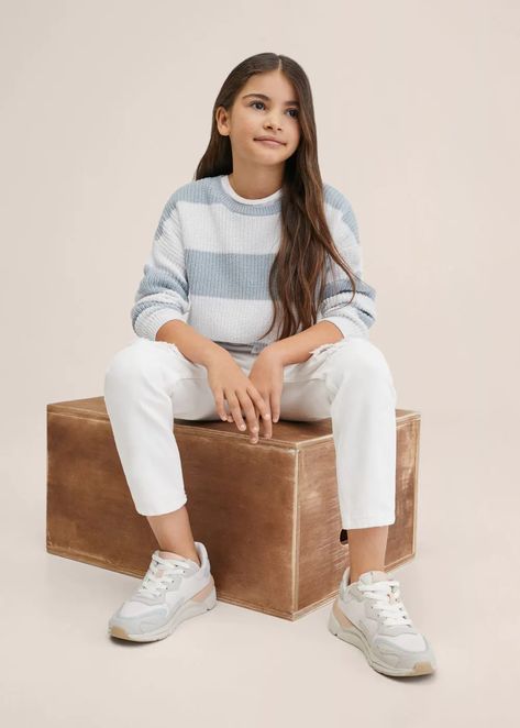 Discover great products at the best prices at Dealmoon. Bicolor knit sweater - Girls | MANGO OUTLET USA. Price:$15.99