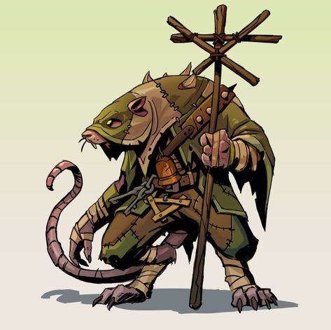 Rat People Fantasy Art, Rat Character Art, Skaven Art, Rat Character Design, Rat Monster, Rat Character, Warhammer Skaven, Warhammer Fantasy Roleplay, Rat Man