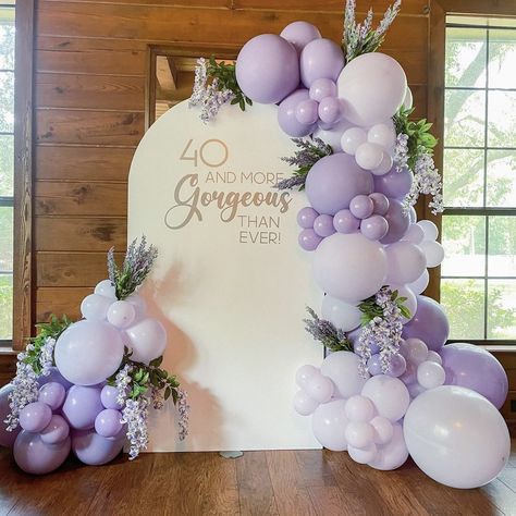 77 Birthday, Purple Balloon, 77th Birthday, Balloons Ideas, Purple Pumpkin, Balloon Arches, Purple Balloons, Balloon Arch, Wedding Shower