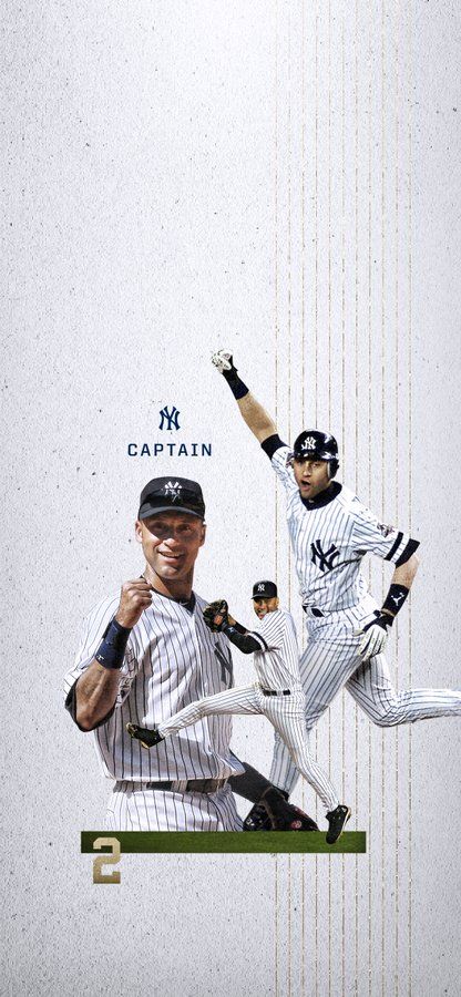 Derek Jeter Wallpaper, New York Yankees Wallpaper, Yankees Wallpaper, Baseball Wallpaper, Mlb Wallpaper, Damn Yankees, New York Yankees Baseball, Basketball Wallpaper, Yankees Baseball