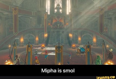 Mipha is smol - Mipha is smol – popular memes on the site iFunny.co #legendofzelda #gaming #breathofthewild #zelda #mipha #smol #meme Botw Wallpapers, Breath Of The Wild Champions, Acnh Zelda, Zelda Aesthetic, Healing Aesthetic, Zelda Hyrule Warriors, Legend Of Zelda Memes, Zelda Funny, Inauguration Ceremony