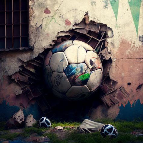 Free Football Graffiti Art Image Football Mural, Football Graffiti, Street Soccer, Graffiti Images, Art Football, Free Football, Football Art, Room Setup, Wall Ideas