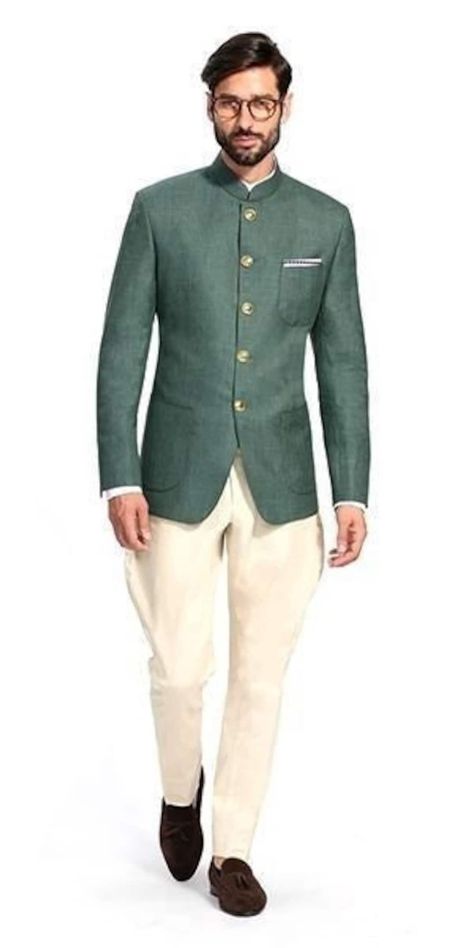 Indian Jodhpuri Coat Pant Stylish Partywear Traditional Bandhgala Suit For Men. Groomsmen Indian, Jodhpuri Coat Pant, Tailored Suits For Men, Indian Groom Dress, Mens Indian Wear, Mens Wear Wedding, Groom Dress Men, Indian Groom Wear, Wedding Dresses Men Indian