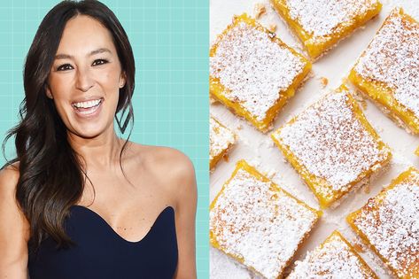 Joanna Gaines' 6-Ingredient Lemon Bars Look Like the Perfect Summer Dessert Swiss Cheese Quiche Recipe, Swiss Cheese Quiche, Easy Weekend Breakfast, Homemade Lemon Bars, Watermelon Mint Lemonade, Joanna Gaines Recipes, Easy Summer Dessert Recipes, Bar Desserts, Lemon Bars Easy