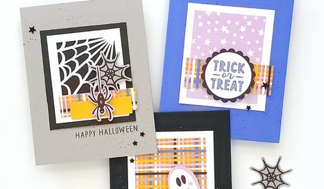 Welcome to Paper Pumpkin Week here at Creative Chelsey. I love getting my Paper Pumpkin Kit every month and creating fun alternative project... Paper Pumpkin September 2022 Spooky Treats, Creative Chelsey, Halloween Treat Boxes, Pumpkin Spooky, Free Stamps, Cat Stamp, Spooky Treats, Ideas For Halloween, Tree Stamp