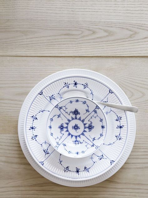 royal-copenhagen-denmark-danish-design-porcelain Royal Copenhagen China, China Crockery, 10 Fun Facts, Flora Danica, Large Dining Room, Blue And White China, Our Future, China Patterns, Royal Copenhagen