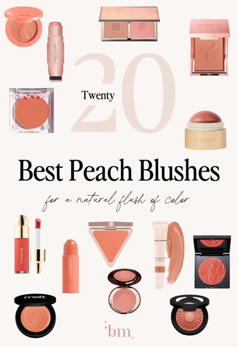 Peaches And Cream Complexion, Peach Makeup Products, Best Blushes, Light Spring Color Palette, Blush Trend, Apricot Blush, Peachy Blush, Korean Eye, Summer Makeup Trends