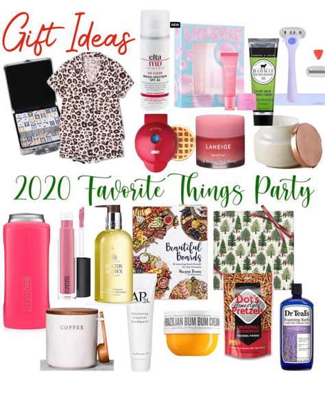 Fav Things Party, Favorite Things Christmas Gift Ideas, My Favorite Things Party Ideas, 3 Favorite Things Gift Exchange Ideas, What To Bring To A Favorite Things Party, Favourite Things Party Gift Ideas, Favorite Things Gift Exchange Ideas, 3 Favorite Things Gift Exchange, Favorite Things Gifts