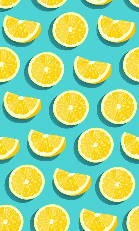 Fruits Vector, Citrus Pattern, Food Texture, Fruit Vector, Fruit Wallpaper, Fruit Slice, Food Wallpaper, Citrus Fruits, Vector Background Pattern