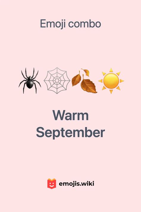 🕷🕸🍂☀️ — Autumn emoji combinations. Find more on our website! Autumn Emojis, Fall Emojis, Emoji Board, Good Apps For Iphone, Cute Emoji Combinations, Emoji Combos, Emoji Combinations, Cute Instagram Captions, Cute Emoji