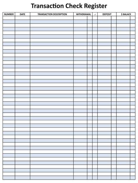 Printable Check Register Sheets Printable Check Register, Checkbook Register, Printable Checks, Budget Spreadsheet Template, Bill Pay, Check Book, Check Register, Printable Ideas, Balance Sheet