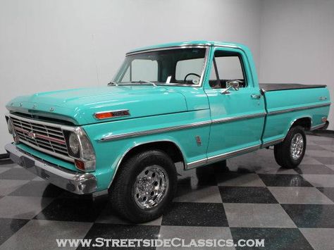 1969 Ford F100, Best Car Insurance, Built Ford Tough, Classic Ford Trucks, Old Pickup, Old Pickup Trucks, Car Museum, Ford Classic Cars, Charlotte North Carolina