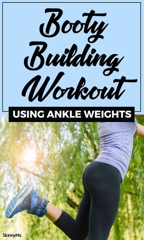 Booty Building Workout Using Ankle Weights Easy Diet, Buttocks Workout, Leg And Glute Workout, Ankle Weights, One Day At A Time, Biking Workout, A Workout, Workout Fitness, Glutes Workout