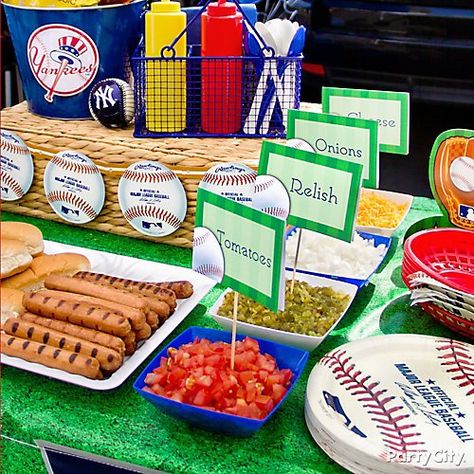 Kids Baseball Party, Baseball Tailgate, Dodgers Party, Gallery Party, Baby Shower Ideas For Boys, Bday Stuff, Baseball Kids, Baseball Theme Birthday, Baseball Theme Party