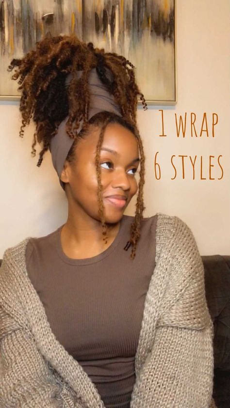 alchemist.j on Instagram: Wraps are my favorite accessory when I’m between retwists. All my wraps are on sale. Click the link in my bio and get you one! I’m wearing… Short Locs, Wool Dreads, Jersey Collection, Short Locs Hairstyles, Simple Scarf, Hair Wrap Scarf, Natural Afro Hairstyles, Dreads Styles, Loc Journey