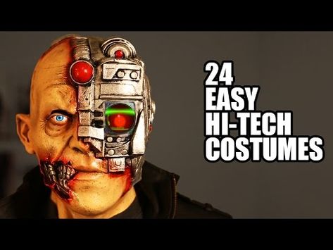 Digital Dudz Unveils New Hi-Tech Halloween Costume Ideas http://www.ubergizmo.com/2014/10/digital-dudz-unveils-new-hi-tech-halloween-costume-ideas/ Dyi Costume, Mark Rober, Halloween Makeup Tutorial Easy, Nasa Scientist, Terrifying Halloween, Creepy Halloween Makeup, Halloween Makeup Scary, Last Minute Halloween Costumes, Easy Costumes