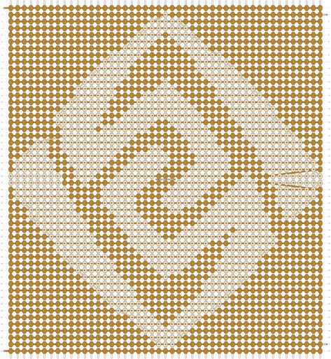 Alpha pattern #72334 | BraceletBook Genshin Alpha Pattern, Geo Vision, Pixel Art Grid, Melting Beads, Diy Bracelets Patterns, Learn Embroidery, Pixel Pattern, Perler Patterns, Alpha Pattern