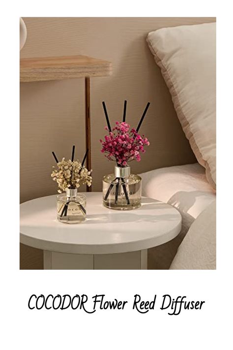 Transform your space with the COCODOR Flower Reed Diffuser! 🌸 Enjoy the calming jasmine scent in any room. Support us by purchasing through our affiliate link. #HomeFragrance #Aromatherapy #Affiliate 🌿✨ Diffuser Decor, Flower Diffuser, Reed Diffuser Sticks, Bathroom Shelf Decor, Diffuser Sticks, Scent Diffuser, Essential Oil Scents, Essential Oil Fragrance, Cozy Interior