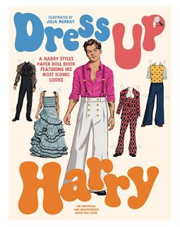 Chatty Patty's Place: Dress Up Harry Styles with This Fun New Book Harry Inspired Outfits, Paper Doll Book, Creative Department, Most Stylish Men, Iconic Looks, Pink Glam, Paper Dolls Book, The Grammys, It Boy