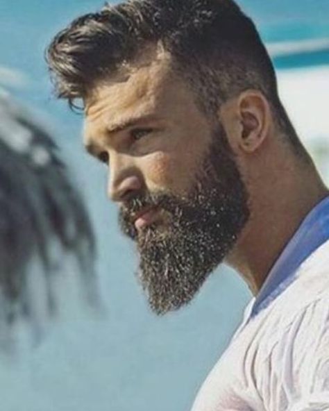 Descubra como fazer a barba crescer e cobrir as falhas de forma eficiente e permanente -barba -barbas estilosas -barba lenhador -barba e cabelo masculino -barba e cabelo -barbas estilosas curtas Barba Hipster, Long Comb Over, Beard Styles Shape, Ducktail Beard, Beard Images, Beard And Mustache Styles, Round Face Men, Long Beard Styles, Man With A Beard