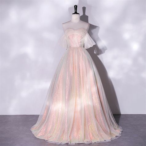 Prom Dress A Line, Simple Evening Dress, Prom Dresses Off The Shoulder, Sweet Party, Off Shoulder Gown, Party Gown, Tulle Gown, Feminine Look, Party Gowns