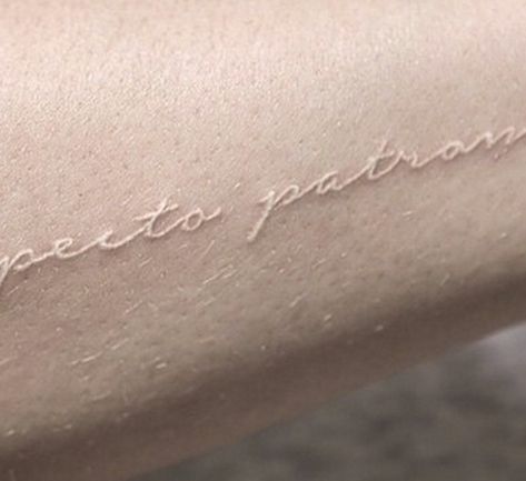 Delicate Bracelet, Tattoos