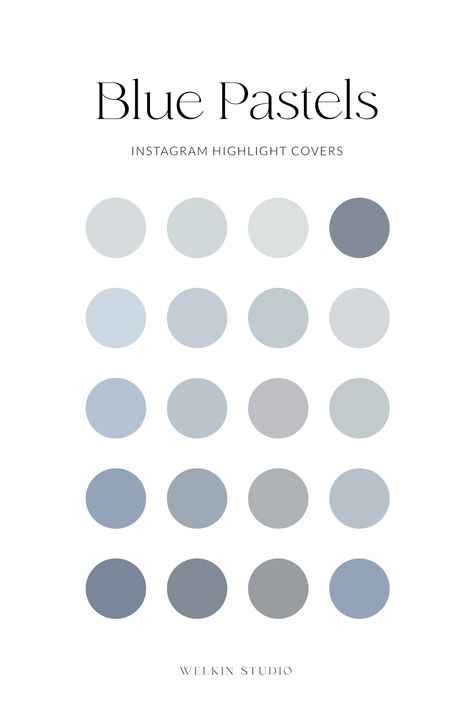 20 Blue Pastels Instagram Stories Highlight Covers for IG Stories Branding, Social Media Icon Hex Codes, Aesthetic🧩#Pastel #Logos #Hex_Codes_Aesthetic #Branding_Colour_Palette Hex Codes Aesthetic, Facial Studio, Aesthetic Palette, Branding Color Palette, Pastel Highlights, Colour Guide, Professional Branding, Blue Highlights, Hex Codes