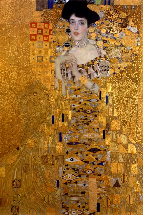 Klimt Portrait, Adele Bloch Bauer, Art Klimt, World Famous Paintings, Klimt Art, Woman In Gold, Diamond Paint, 1000 Piece Jigsaw Puzzles, Gustav Klimt