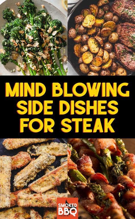 Steak Dinner Side Dishes, Side Dishes For Steak, Steak Dinner Sides, Steak Sides, Mushroom Side Dishes, Cooking The Perfect Steak, Steak Side Dishes, Steak And Mushrooms, Dinner Side