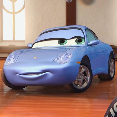 Sally Carrera Wallpaper, Cars Y Sally, Couple Cars, Cars The Movie, Sally Carrera, Disney Cars Wallpaper, Disney Cars Movie, Cars Pixar, Car Animation