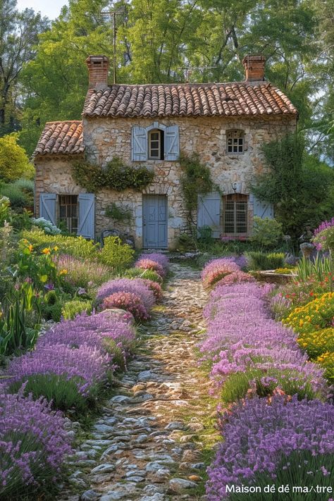 Image Alice In Wonderland Door, Italian Cottage, Dream Life House, French Style Homes, Cottage Art, Countryside House, Stone Cottage, Beach Cottage Style, Themed Events