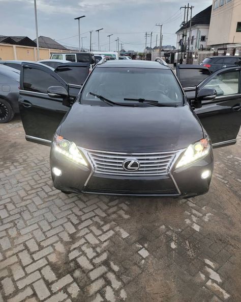 Clean Reg Lexus RX350 2013 model full option with clean black interior , very sharp ride , all around sensor intact, first user on doc. No single noise legs, nothing to fix, buy & travel selling 16.8m Location Lagos mainland. ☎️ 08022544087. #nony_sells #nony_sells_autos #highlightseveryonefollowers #followers #everyonematters Lexus Rx350, Black Interior, Travel, Quick Saves, Black