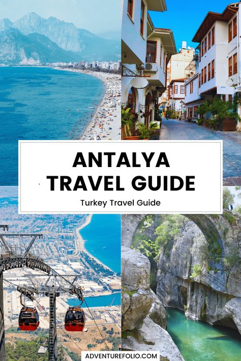 Our Antalya Travel Guide provides all the details you need from when to go, family friendly activities, where to stay, and favorite local foods to try when you are there. Turkish Coast, Istanbul Places, Alacati Turkey, Places In Istanbul, Istanbul Turkey Travel, Turkey Trip, Turkey Travel Guide, Instagram Places, Turkey Destinations