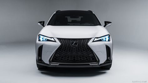 2023 Lexus UX 250h F Sport - Front | Caricos Lexus Ux 250h, 2023 Lexus, Subcompact Suv, Luxury Crossovers, Lexus Cars, Sports Package, Sport Seats, Sports Models, Flat Tire