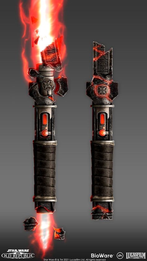 Sith Lightsaber, Ancient Text, Custom Lightsaber, Lightsaber Design, Star Wars The Old Republic, Kyber Crystal, Star Wars Sith, Star Wars The Old, Old Republic