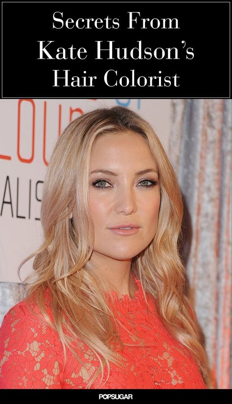 Kate Hudson Hair Color, Kate Hudson Hair, Blonde Celebrity Hair, Blonde Celebrity, Kate Hudson Style, Rose Gold Blonde, Celebrity Hair Colors, Gold Hair Colors, Hair Color Rose Gold