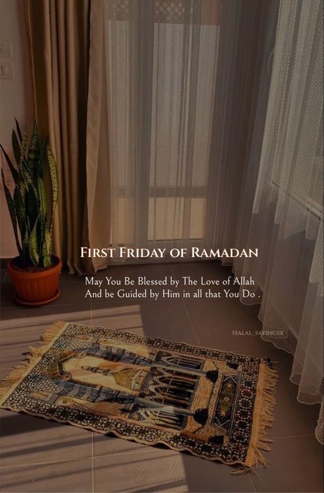 First Friday Of Ramadan, Friday Of Ramadan, Jumma Status, First Ramadan, Interior Architecture Drawing, Mubarak Ramadan, Ramadan Day, First Friday, Love In Islam